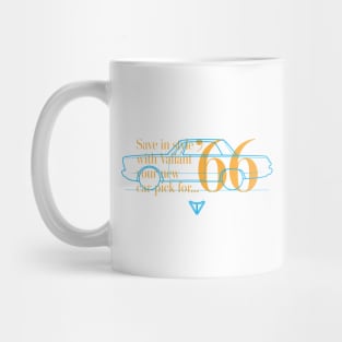 1966 Valiant (Coupe) - Save in Style! Mug